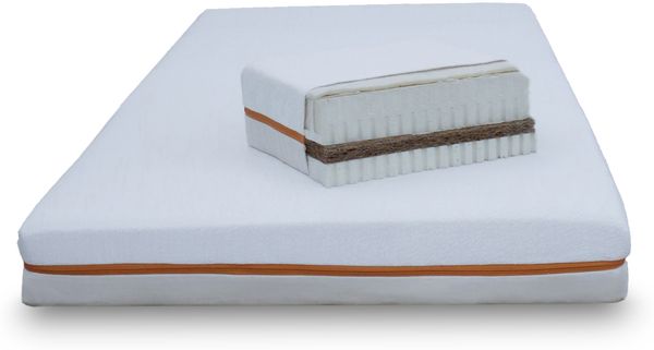 ecotrend 'RUBIN' Allround-Biomatratze, Naturlatexmatratze, 90x200 cm