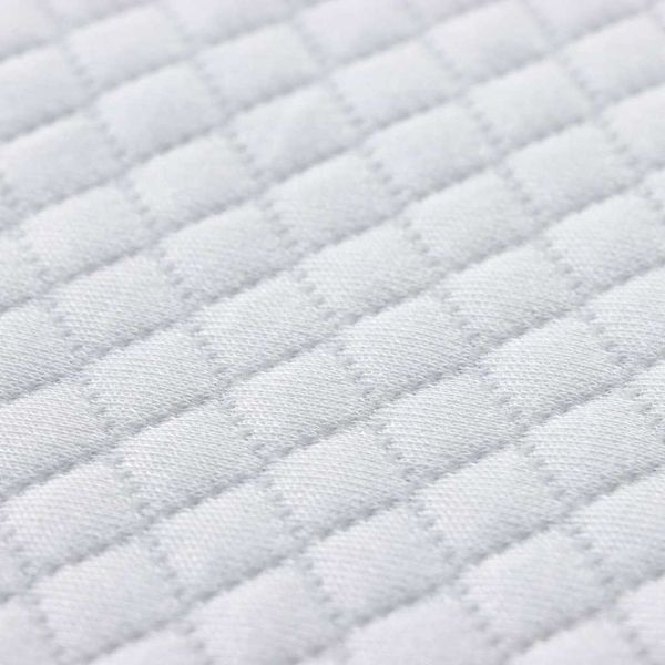 vidaXL Matratzenauflage, Jacquard Stoff weiß, Höhe 10 cm, 140x200 cm Bild 10