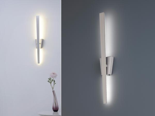 Wandleuchte, ZITA, LED/6W Nickel matt