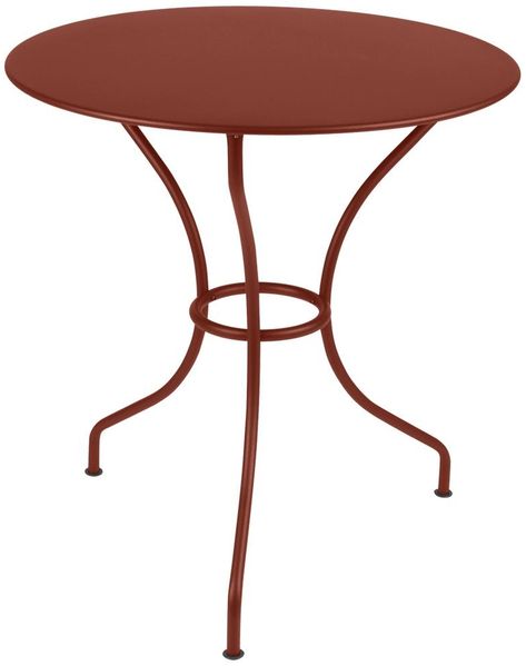 Opéra+ Cafe-Tisch Ø67 cm Ockerrot