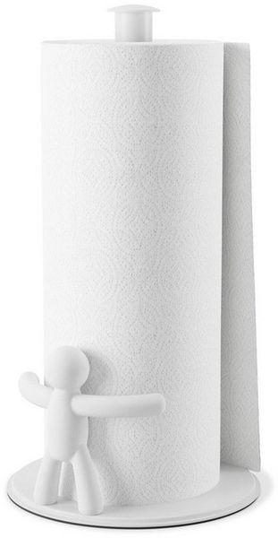Umbra Küchenrollenhalter Buddy weiß