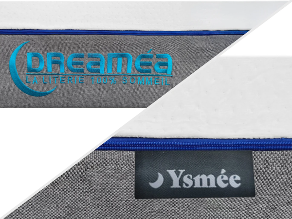 Vente-unique - Relaxbett elektrisch - Matratzen mit Memory Schaum - DIONYSOS von YSMÉE - mit OKIN-Motor - Weiß - 2 x 80 x 200 cm Bild 5