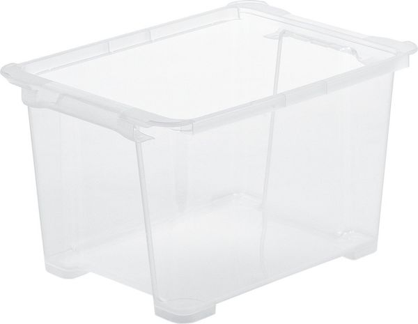 Rotho Aufbewahrungsbox EVO Easy 15 L transparent 38,7 x 27,9 x 22,8 cm