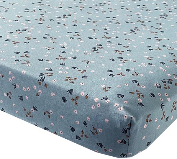 Hoeslaken 60 x 120 cm Boaz BB122621 Blau
