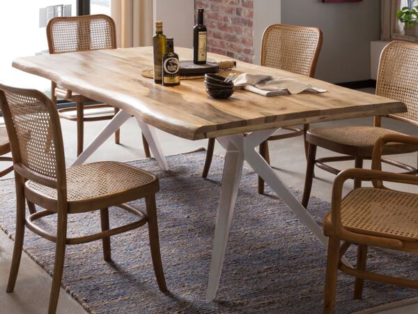 TISCHE & BÄNKE Tisch 240x100 Mango Natur Bild 4