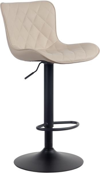 Barhocker Emma Kunstleder creme