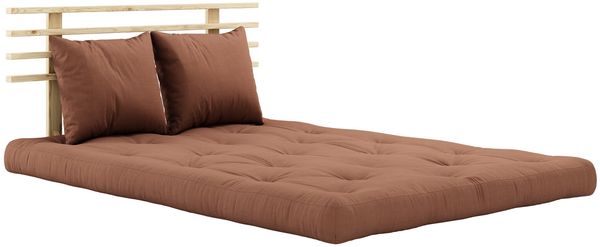 Karup Design SHIN SANO Schlafsofa Gestell Natur, Matratze Clay Brown Bild 3