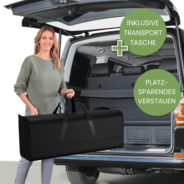 Bestschlaf Reisetopper mit Tasche und Kissen, 90x200x3,5cm Bild 3