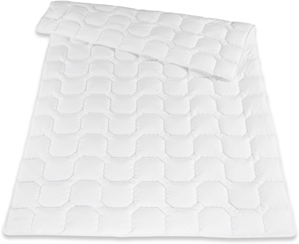 Traumhaft gut schlafen Softline - Steppbett, verschiedene Wärmestufen, Allergikergeeignet, Ausführung: Leicht-Steppbett, Größe: 200 x 200 cm