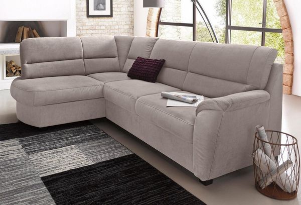 sit&more Ecksofa Pandora L-Form, wahlweise mit Bettfunktion und Bettkasten