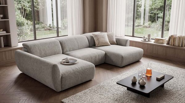 Wohnlandschaft Vela ED Exciting Design mit elektronischem Sitzvorschub