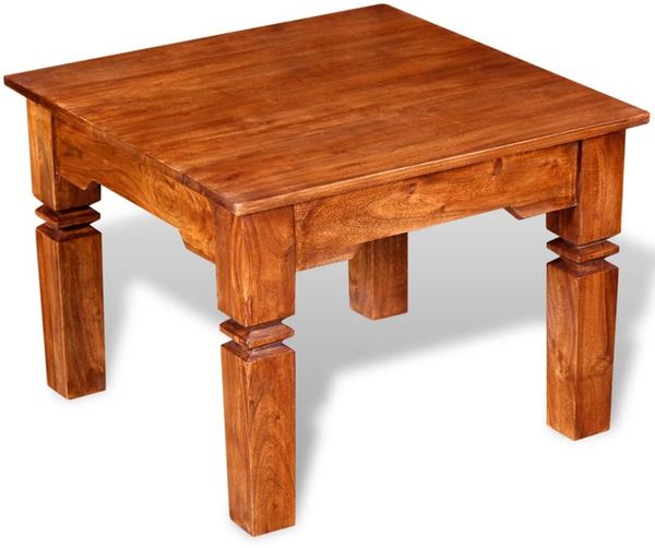 vidaXL Couchtisch Massivholz 60x60x45 cm 244048