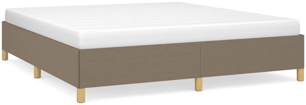 vidaXL Boxspringbettgestell Taupe 180x200 cm Stoff 3120981 Bild 2