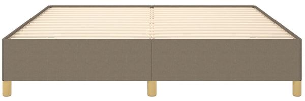 vidaXL Boxspringbettgestell Taupe 180x200 cm Stoff 3120981 Bild 5