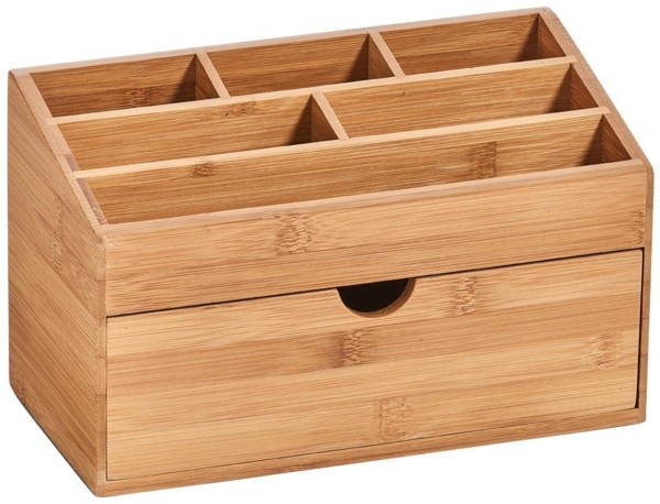 Zeller Present Badorganizer Bamboo, Bambus