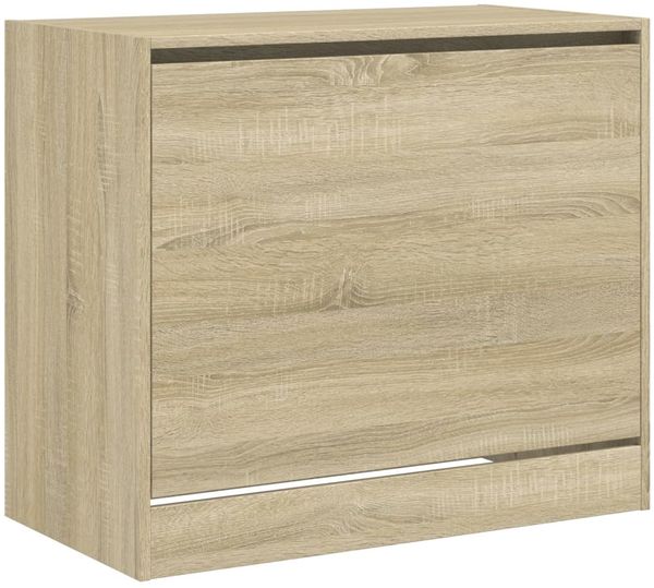 vidaXL Schuhschrank Sonoma-Eiche 80x42x69 cm Holzwerkstoff 840003 Bild 4