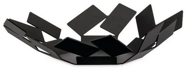 Alessi Obstschale La Stanza Dello Scirocco Schwarz MT01 B, Edelstahl