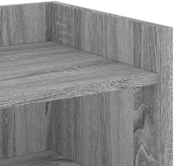 vidaXL Sideboard Grau Sonoma 45x35x75 cm Holzwerkstoff 848386 Bild 8