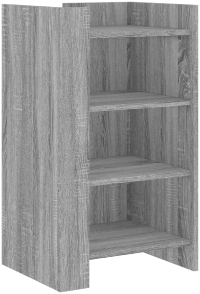 vidaXL Sideboard Grau Sonoma 45x35x75 cm Holzwerkstoff 848386