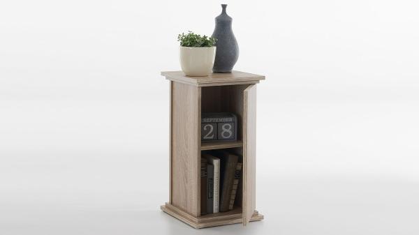 Dekosäule ESSEX 1 Blumensäule Regal in Eiche Bild 2