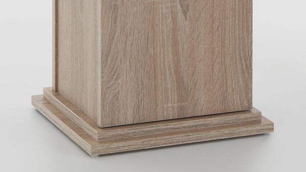 Dekosäule ESSEX 1 Blumensäule Regal in Eiche Bild 5