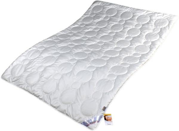 Feinstes Wildseiden Sommerbett Sommerdecke 200x220 cm 800 g 100% Wildseide