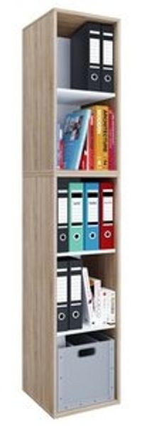 VCM Büroregal & Bücherregal Lona 917851 Sonoma-Eiche H. 183 x B. 35 x T. 37 cm Bild 6