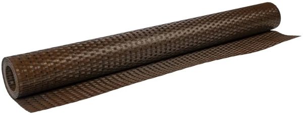 vidaXL Balkon-Sichtschutz Braun und Schwarz 300x80 cm Poly Rattan 156250 Bild 5