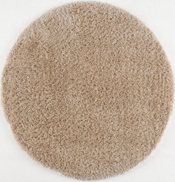 Sanat Hochflor-Teppich Porto, rund, Höhe: 45 mm, Wohnzimmer, Langflor, Shaggy Teppich