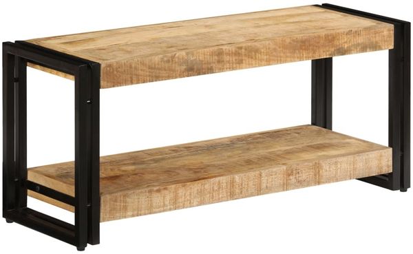 vidaXL TV-Schrank 90 x 30 x 40 cm Mango-Massivholz [247808]