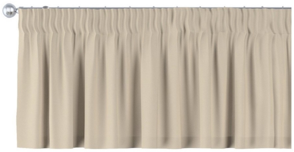 Dekoria Vorhang mit Kräuselband 130 x 40 cm, Cotton Panama Bild 1
