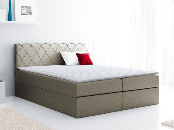 Boxspringbett Brasil, Natur, 160x200 cm Bild 2