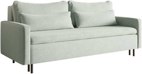 Selsey 'Umpro' 3-Sitzer Sofa mit Schlaffunktion und Bettkasten, Chenille, Mintgrün