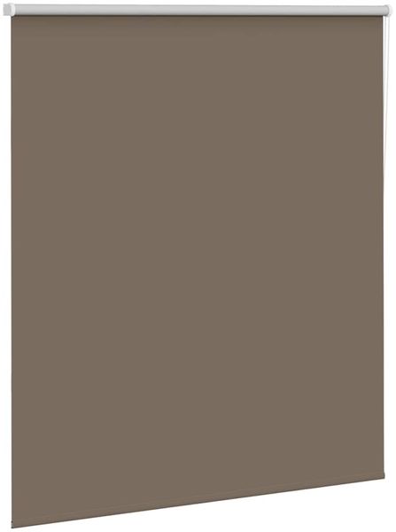 vidaXL Verdunkelungsrollo Kaffeebraun 130x130cm Stoffbreite 126,6cm 4010978 Bild 3