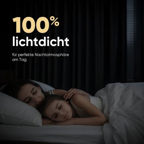 Sekey Vorhang Verdunkelungsvorhang Vorhang Wohnzimmer Vorhänge Blickdicht, Ösen, verdunkelnd, 2-er Set, einfarbig, pflegeleicht