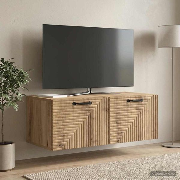 vidaXL Wandmontierter TV-Schrank Artisan-Eiche 78,5 x 41 x 30 cm 898694