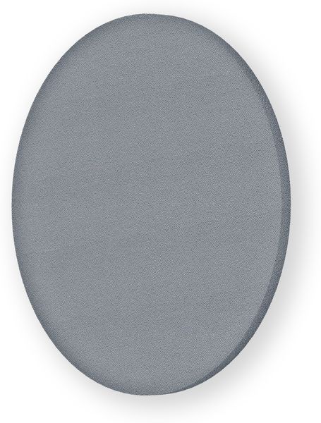 Rheinland Möbel FocusWall WAR08 – Runder Akustik-Wandabsorber Ø 80 cm in Stofffarbe Buru inkl. Montage-Set - Made in Germany - Klasse A, Stoffbezug, schwer entflammbar