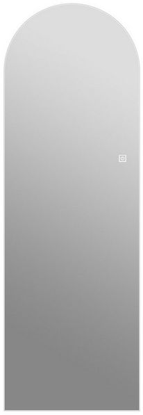 OKWISH Ganzkörperspiegel Dekospiegel (Wandspiegel mit LED-Beleuchtung Silber, 1-St, 150*50cm)