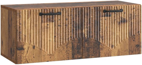 vidaXL Wandmontierter TV-Schrank Altholz 78,5 x 31 x 30 cm 899063