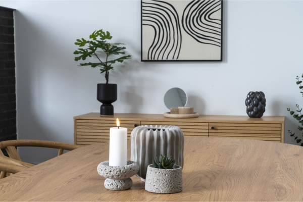 Tablett, Travertin, natur, ø25,5 cm Bild 6