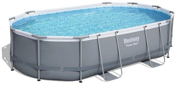 Bestway Power Stahlrahmen-Pool Set 488x305x107 cm 92818 Bild 13