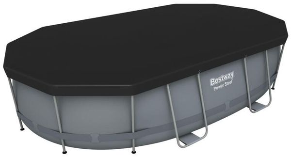 Bestway Power Stahlrahmen-Pool Set 488x305x107 cm 92818 Bild 11