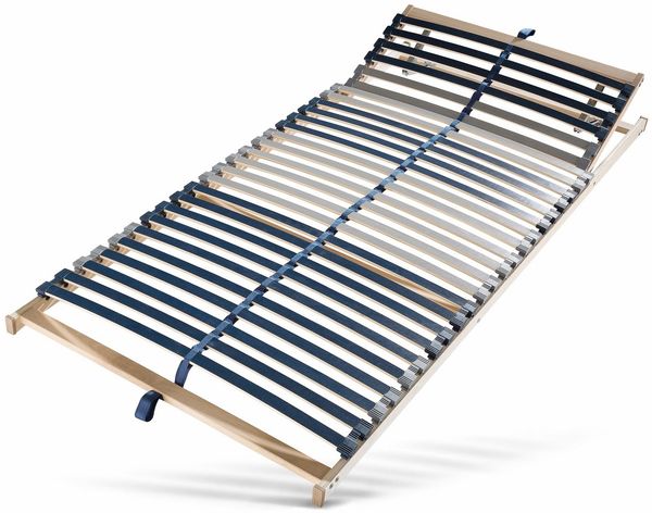 Lattenrost Dura Flex-K, 90x200 cm und weitere Größen m Doppelpack zum Spar-Preis, Beco, Kopfteil manuell verstellbar, Spar-Set, Lattenrost verstellbar