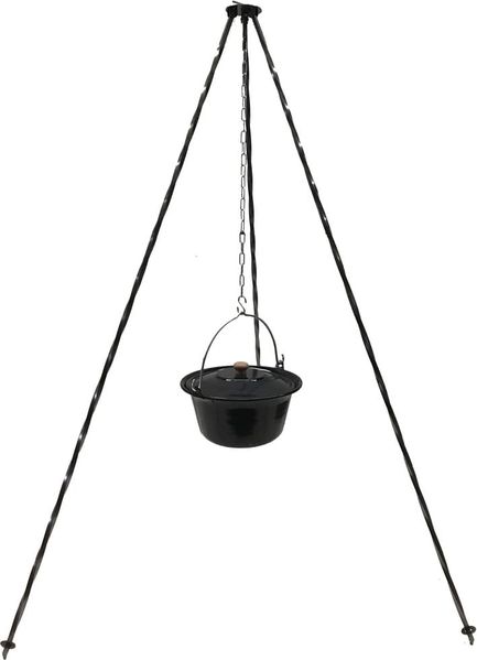 Buschbeck Gulaschtopf für Dreibeingrill Ø 35 x 25 cm Bild 3