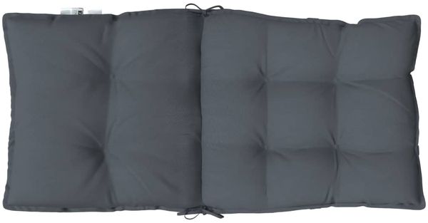 vidaXL Niedriglehner-Auflagen 4 Stk. Anthrazit Oxford-Gewebe 377672 Bild 7