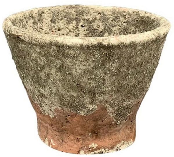 finehomegarden Blumentopf Harz Topf Zement MOOLA Übertopf terra/grün Pflanzgefäß Shappy (1 St), Antik Blumentopf H7,5cm+H12cm+H12,5cm 3Größen wählbar