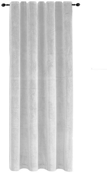 Haus und Deko Gardine Verdunkelungsvorhang Samt weich Vorhang Kräuselband blickdicht Gardine (1 St), Kräuselband, Polyester