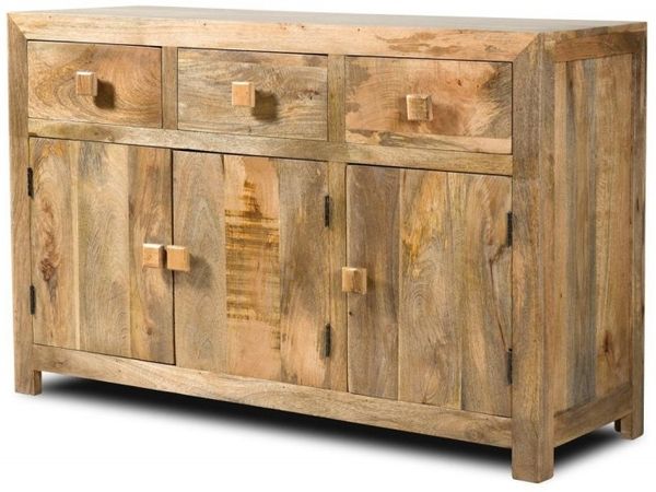 Kommode Hina 140x90x45 aus Massive Mangoholz