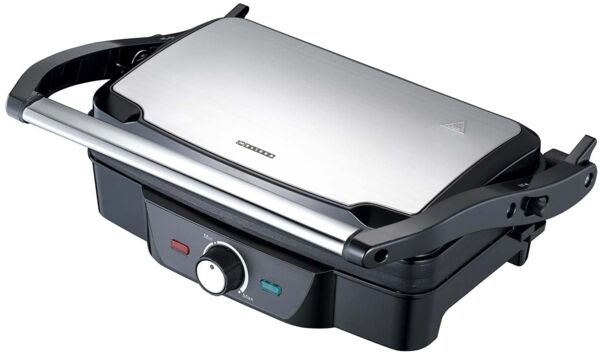 Melissa Panini / Tischgrill 1600W Schwarz / Gehäuse aus Edelstahl