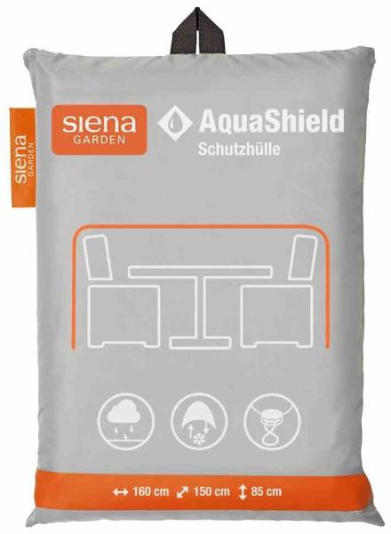 Siena Garden AquaShield Sitzgruppenhülle 160x150x85cm hellgrau, 100% Polyester D41166